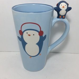 Adorable Penguin Be Merry Christmas Mug